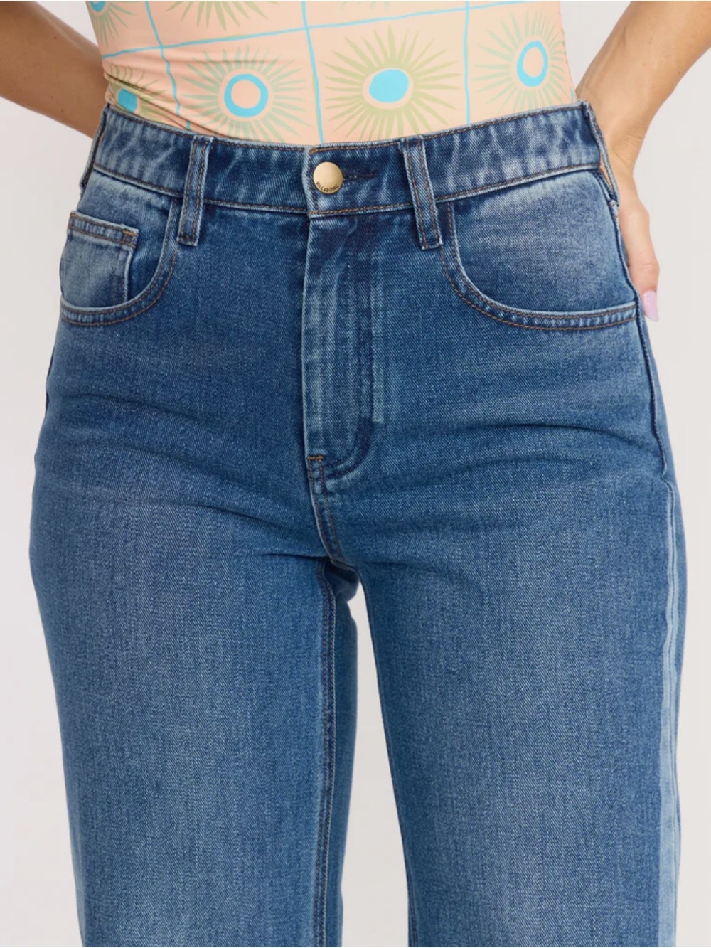 π₯π₯BILLABONG - FREE FALL FLARE DENIM PANTπ₯π₯ - Picture 9 of 14